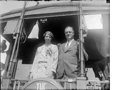 Franklin and Eleanor Roosevelt in 1936